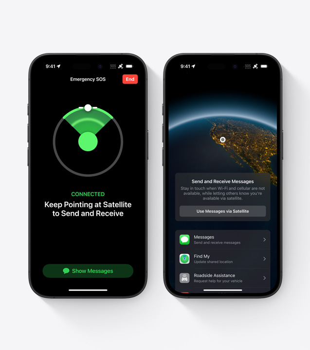 iPhone screen showing Emergency SOS in use