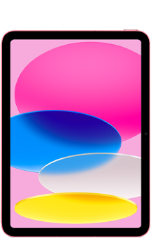 Prikaz iPada sprijeda.