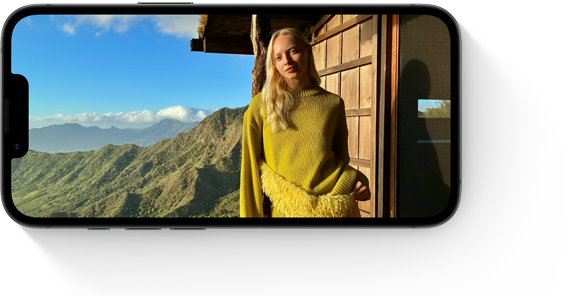 جهاز iPhone 17e، الجزء الخارجي الأمامي، شاشة ريتنا سوبر XDR