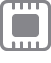 Apple silicon chip logo icon