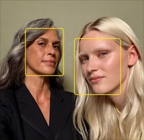 Enquadramento central para fotografias a destacar os rostos de pessoas