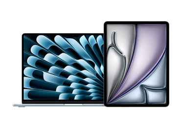 MacBook Pro og iPad ved siden af hinanden